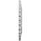 Ekena Millwork Sellek Ceiling Medallion (Fits Canopies up to 1 1/8"), 18 1/2"OD x 7/8"ID x 1 1/2"P, Frost CM18SKFRF - alternate 3